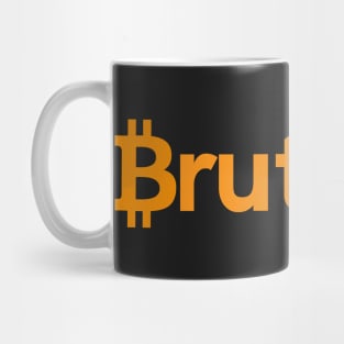 Bitcoin Brutalist Mug